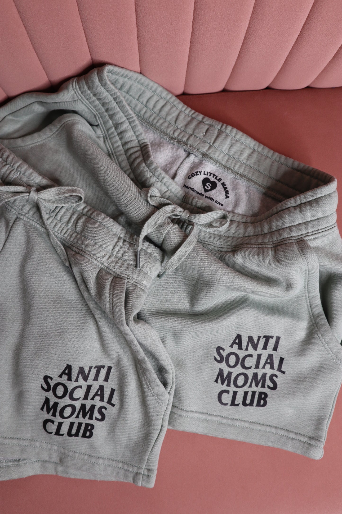 ASMC Sweatshorts | X-Small & Small | Sage