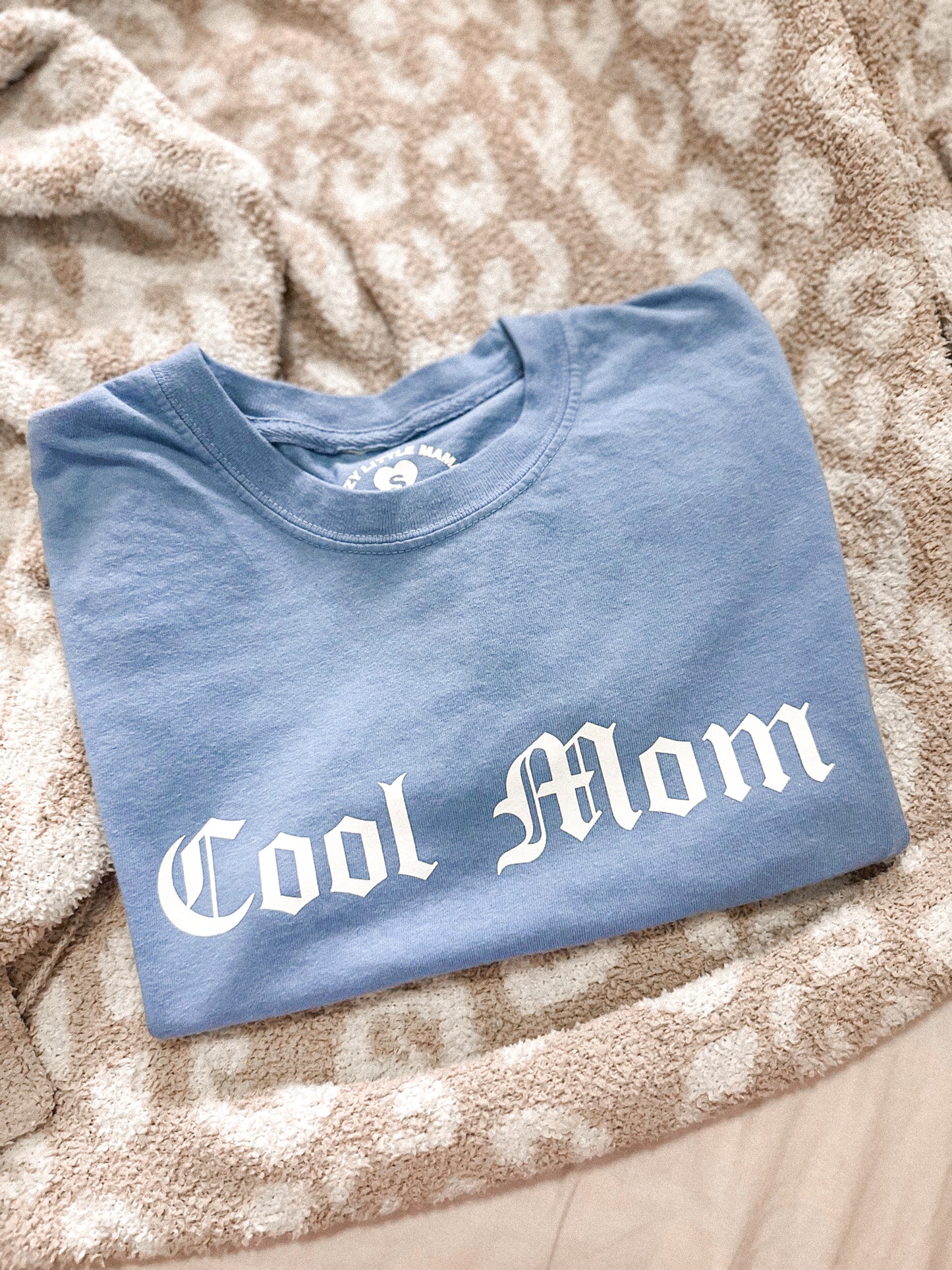 Cool Mom Boxy Tee | Small | Periwinkle