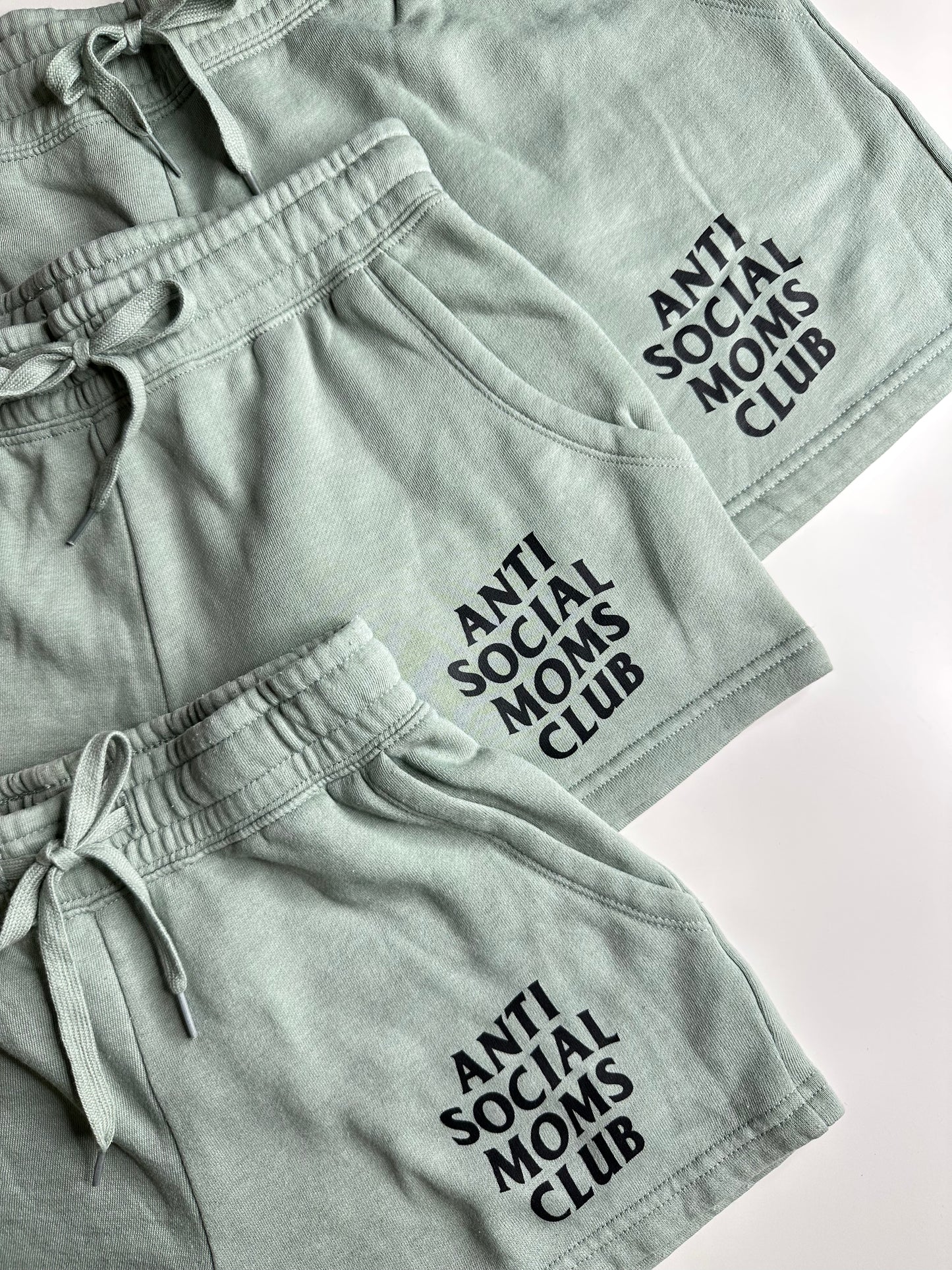 ASMC Sweatshorts | X-Small & Small | Sage