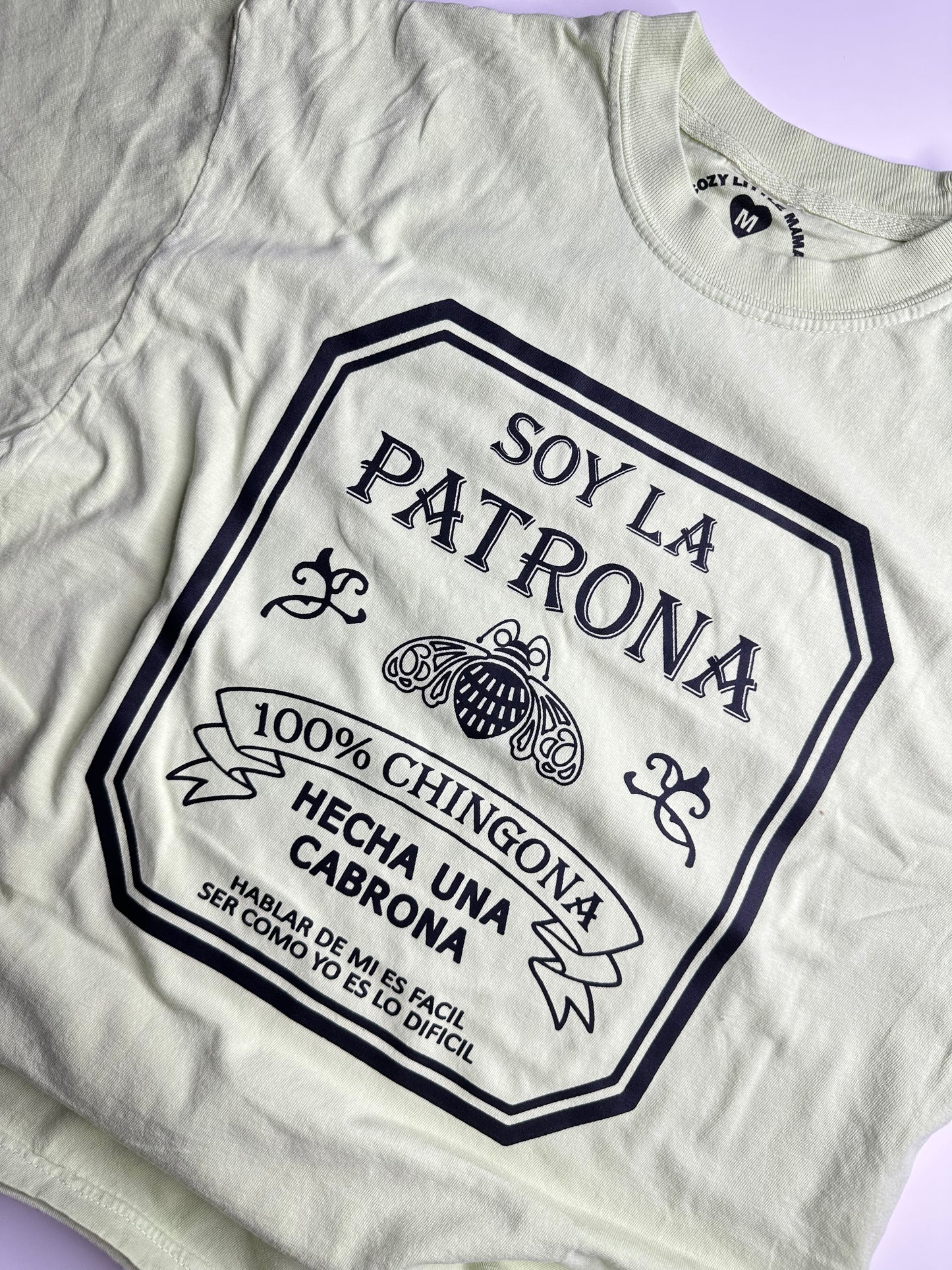 La Patrona Boxy Tee | Medium