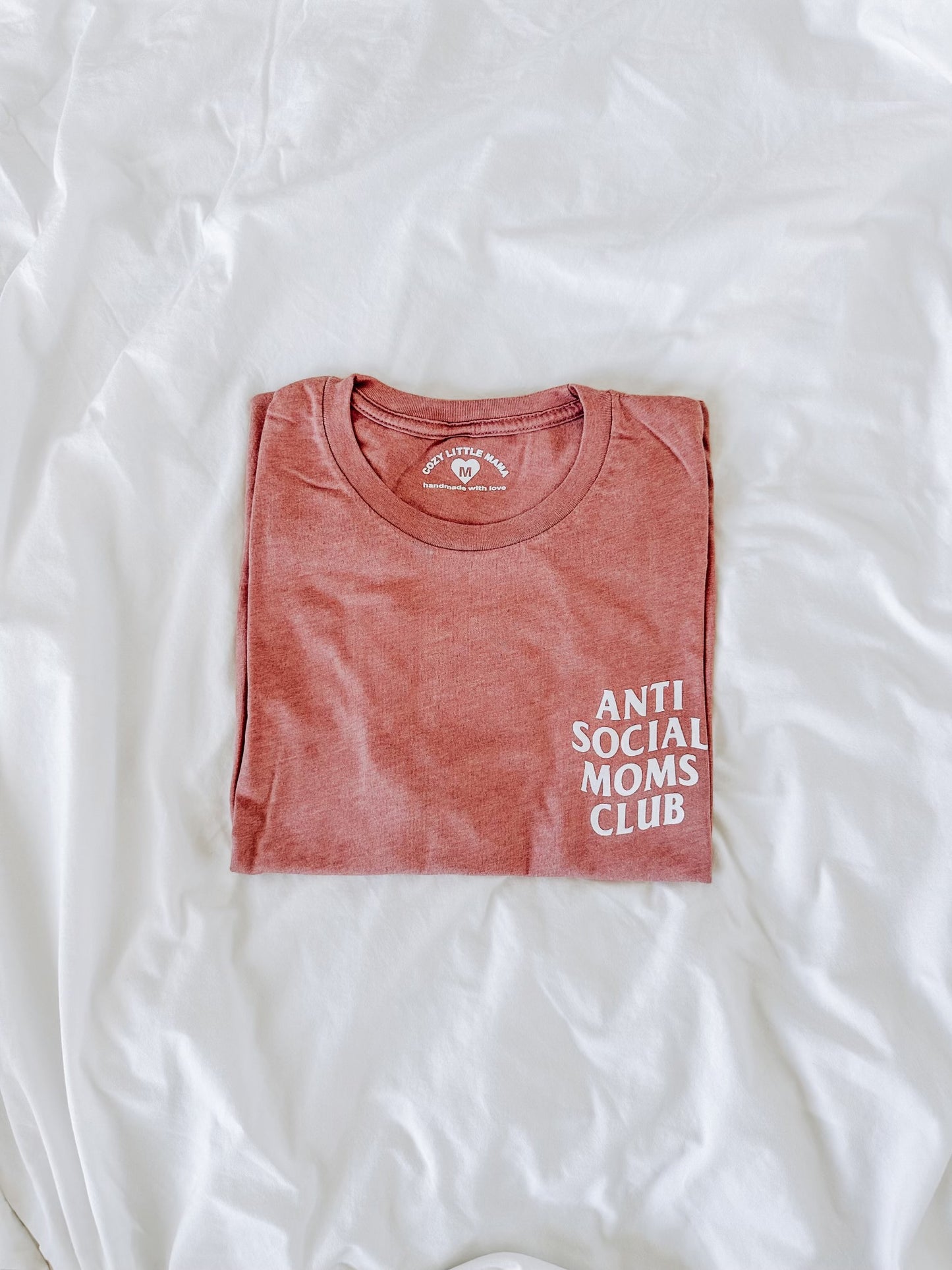 ASMC Cozy Tee | Medium | Mauve